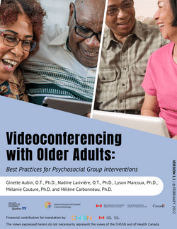 Copie de Videoconferencing with Older Adults Best Practices for Psychosocial Group Interventions